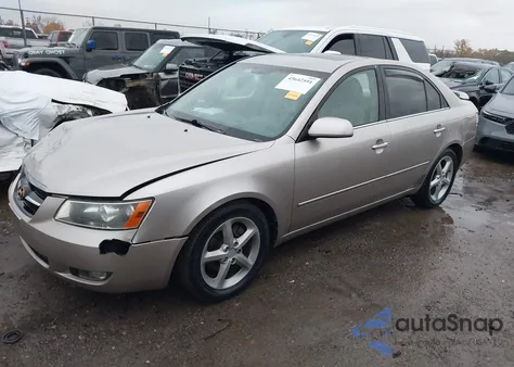 2007 Hyundai Sonata Limited/Se V6 from USA, damaged, VIN 5NPEU46F37H217990